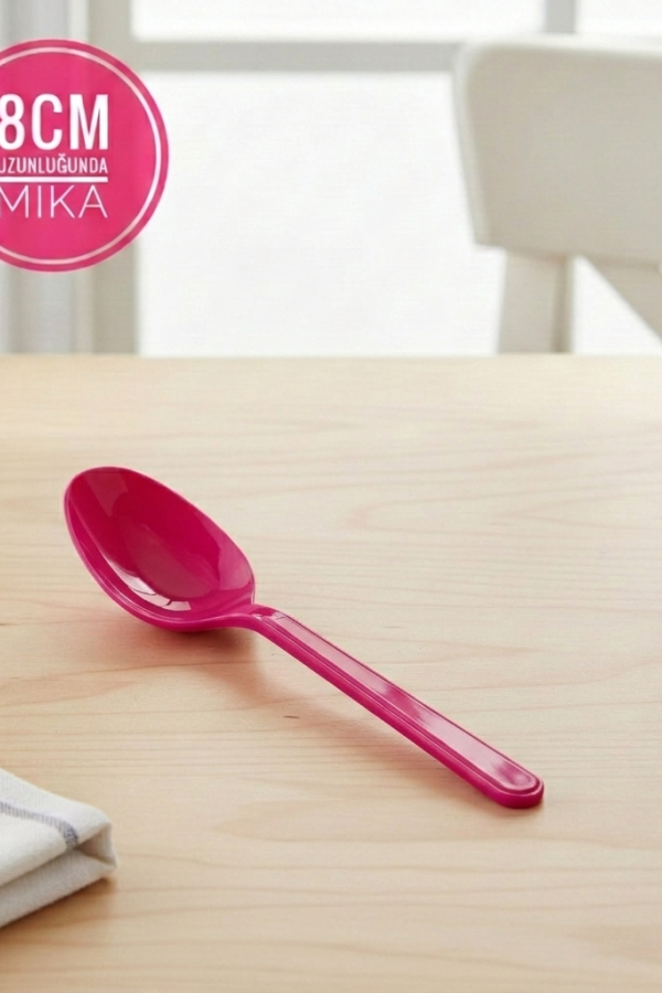 MİKA RENKLİ KAŞIK 25 Lİ