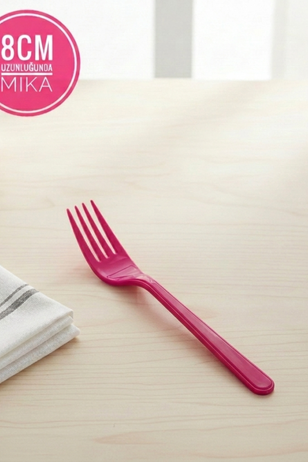 MİKA RENKLİ ÇATAL 25 Lİ