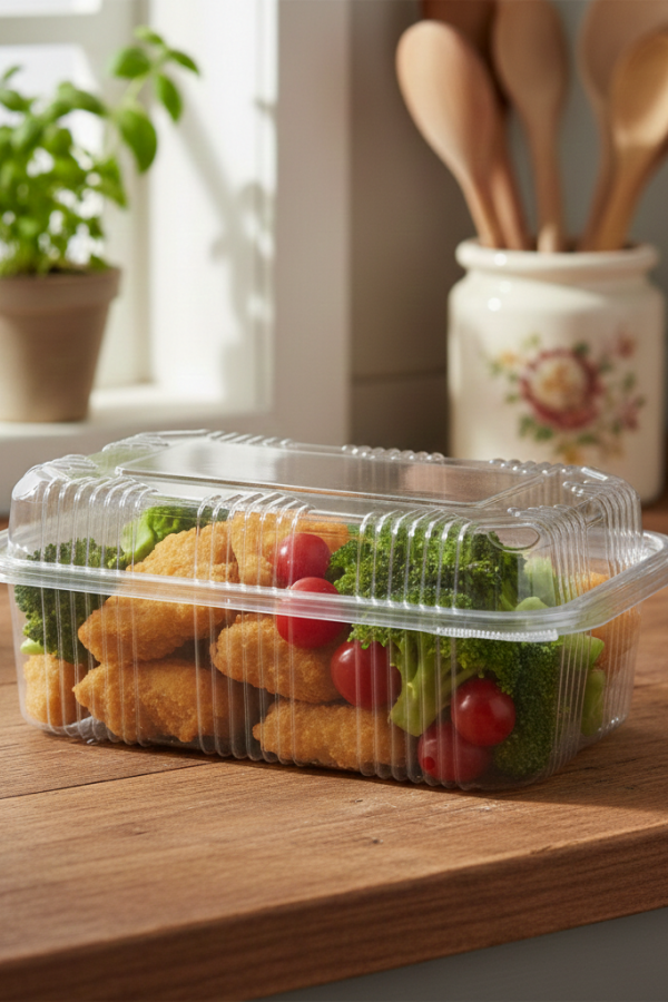 1000 cc Sızdırmaz Kap Yüksek Kapak