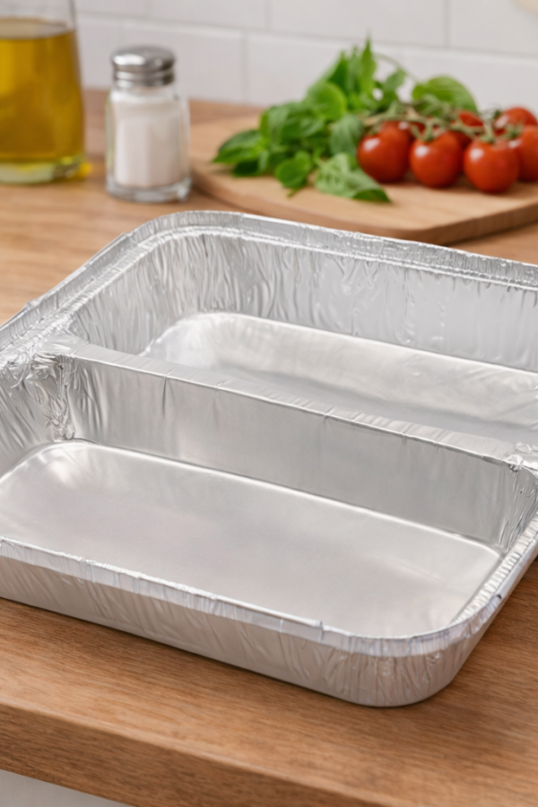 2 Gözlü Alüminyum Kap 323/M2L