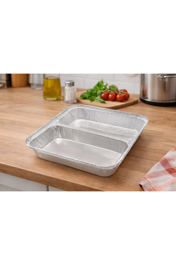 2 Gözlü Alüminyum Kap 323/M2L