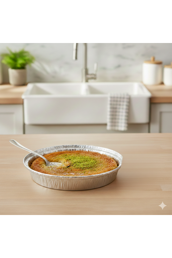 295 cc Küçük Künefe Kabı Alüminyum 549 Ø30mm