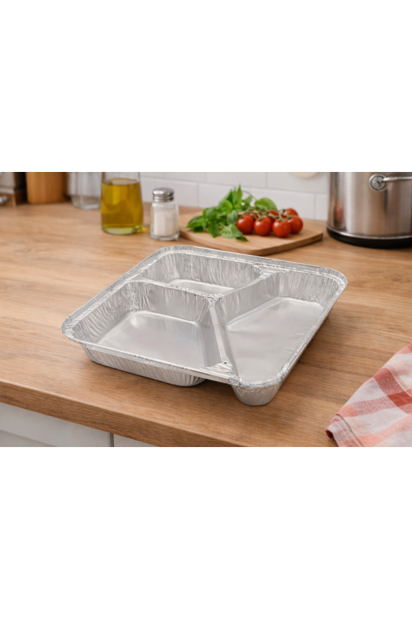 3 Gözlü Alüminyum Kap 326/M6L